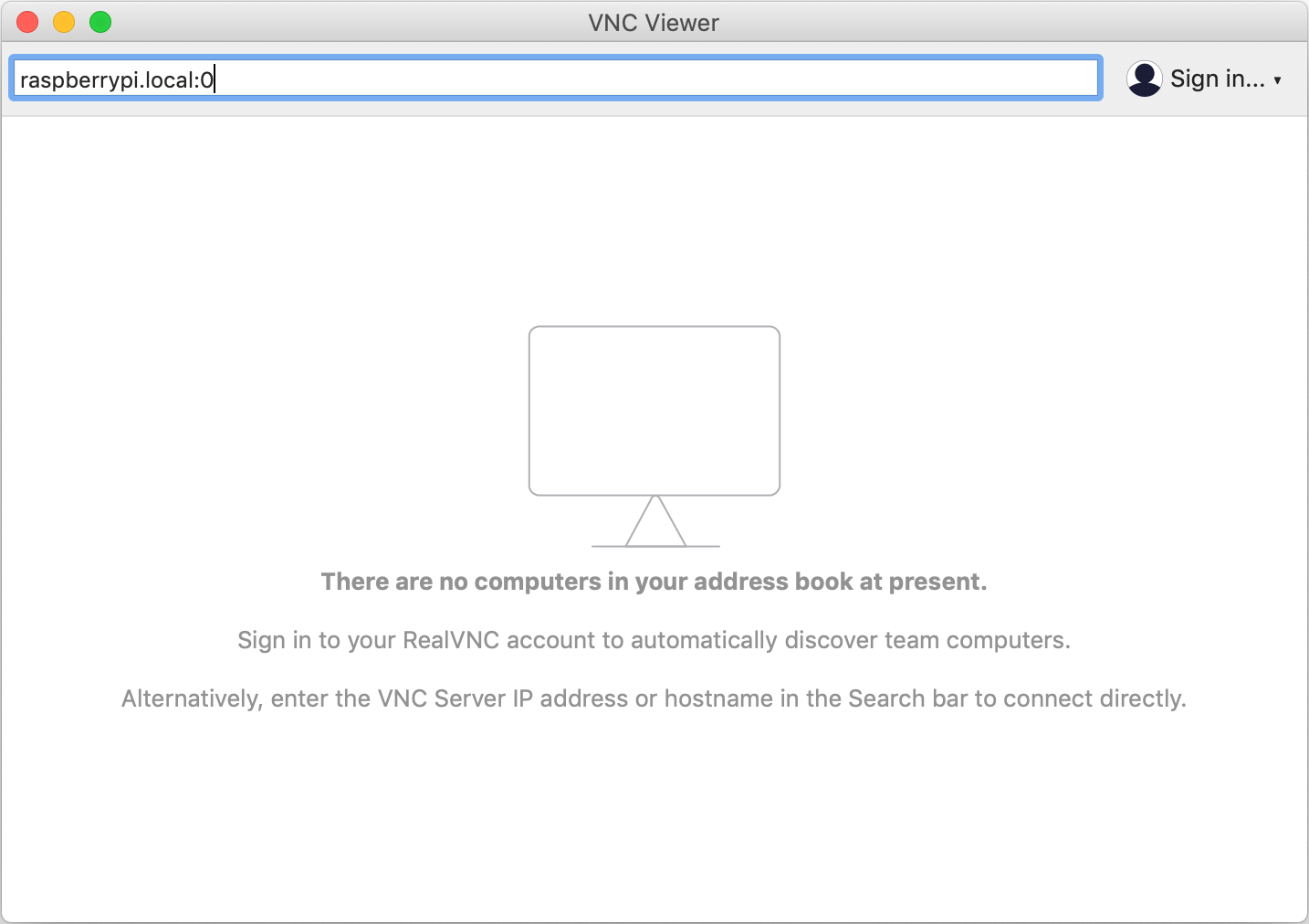 tunnel pi vnc through ssh